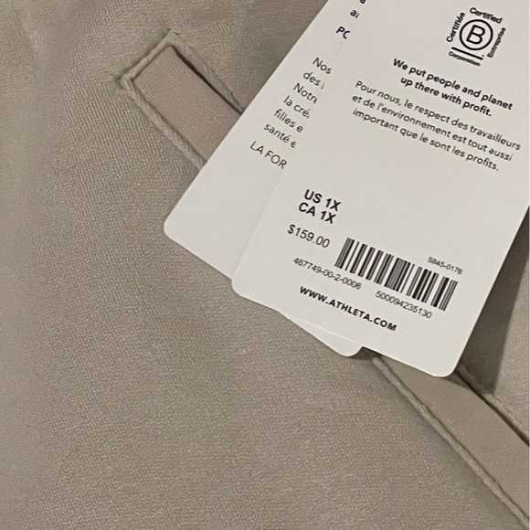 🆕 ATHLETA Women’s Westbound Dual Zip Sherpa Jacket - 1X - Picture 10 of 12